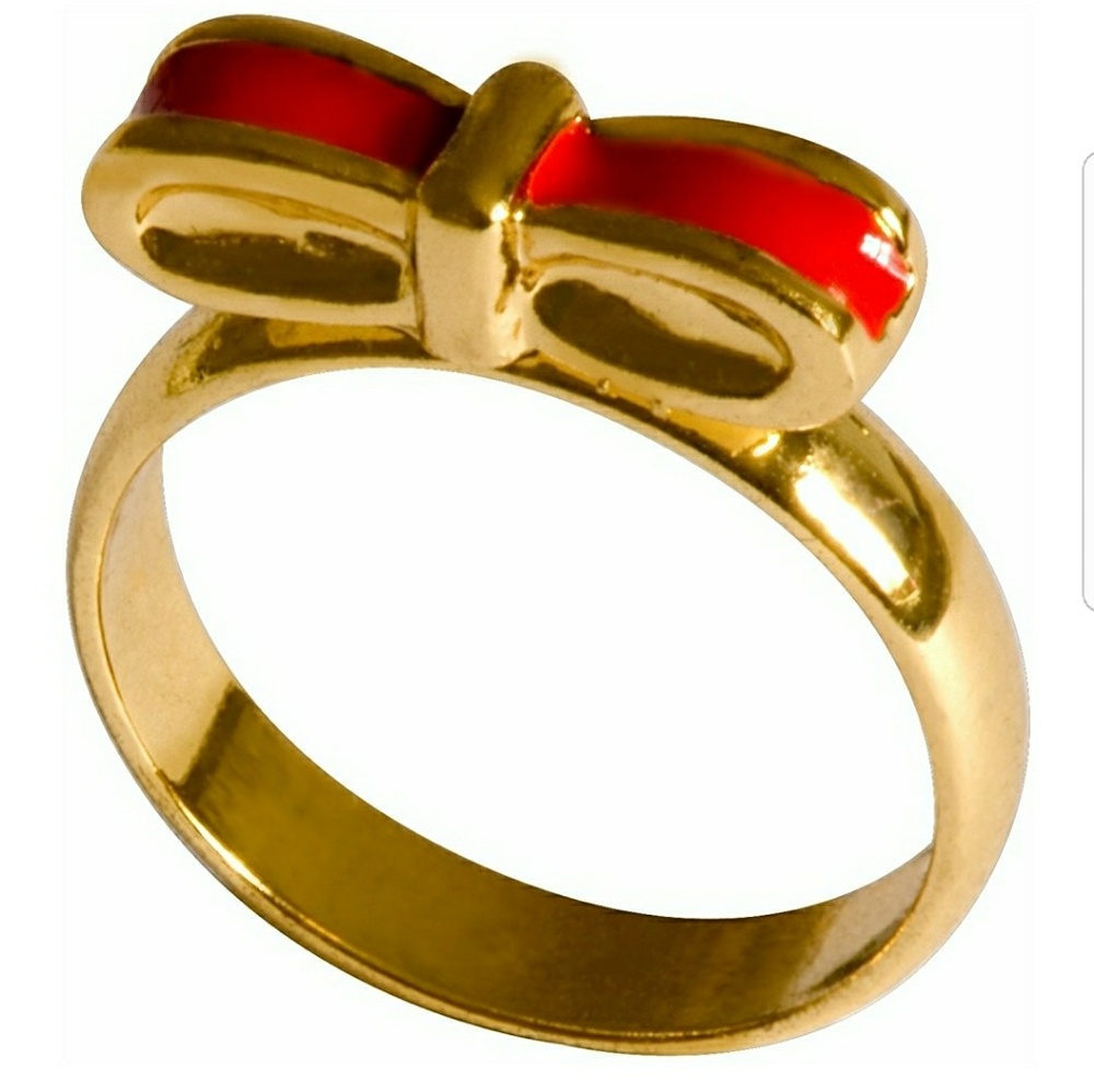 Girls Flat Bow Ring
